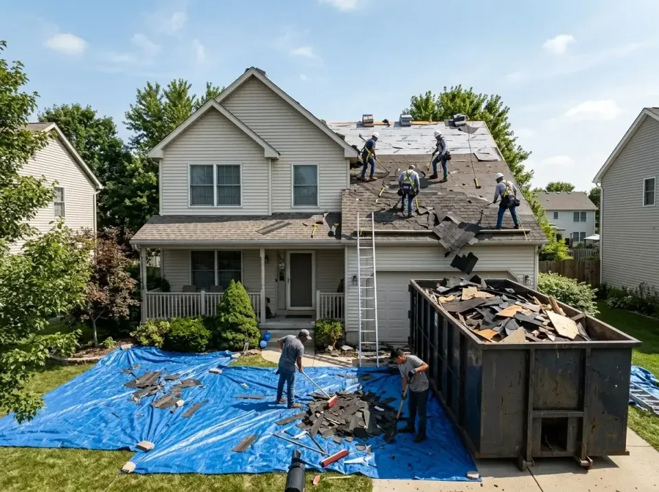 roof-replacement-debris-remova-004 — frequently asked questions, Cheapest Dumpster Rentals in Experiment, GA
